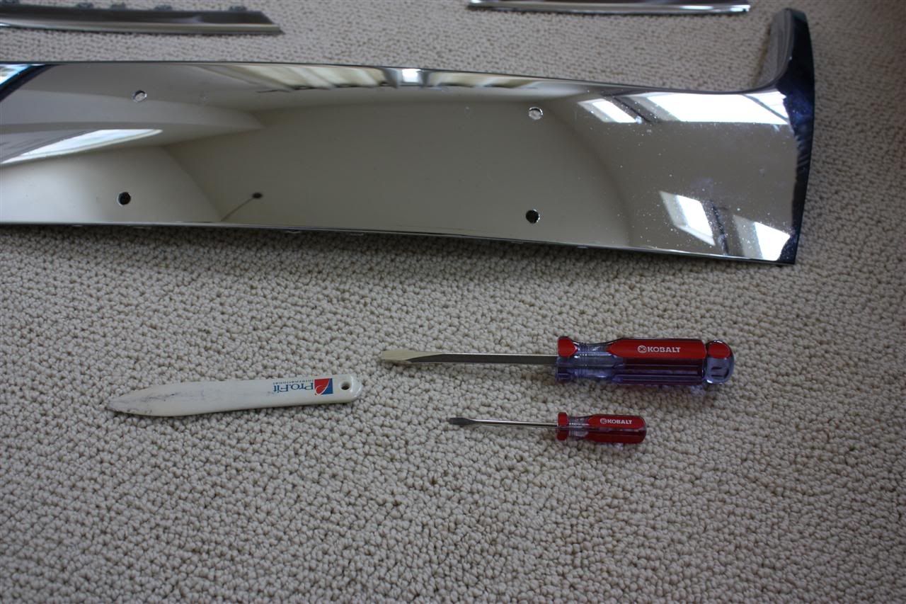 DIY How To Remove Chrome Pieces From Stock Jetta Grills + Prepare Them